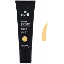 Fond de teint Sable certifié Bio 30ml Avril Cosmétique Fond de teint Sable chaud Bio santé sénior