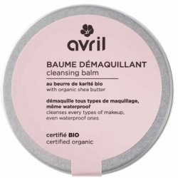 Baume démaquillant solide 100ml Avril Cosmétique pour retirer le maquillage waterproof Bio santé sénior