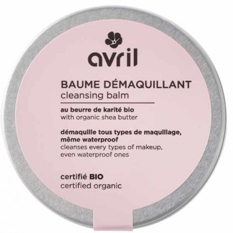 Baume démaquillant solide 100ml Avril Cosmétique pour retirer le maquillage waterproof Bio santé sénior