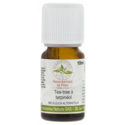 Huile essentielle Tea Tree Terpineol Bio 10ml Herboristerie de Paris arbre à thé complément alimentaire Bio santé sénior