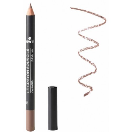Crayon Sourcils Châtain clair 1g Avril Cosmétique Crayon à Sourcils châtain clair Bio santé sénior