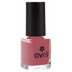 Vernis à ongles Rose patiné 7ml Avril Cosmétique rose vintage classique Bio santé sénior