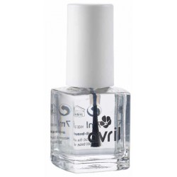 Vernis durcisseur transparent 7ml Avril Cosmétique traite les ongles fragiles cassants et ternes Bio santé sénior