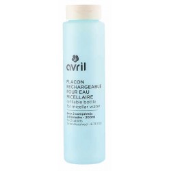 Flacon Vide Rechargeable pour eau micellaire Avril Cosmétique pour recréer eau micellaire 200ml Avril Bio santé sénior
