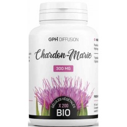 Chardon Marie Bio 200 gélules de 300mg GPH Diffusion