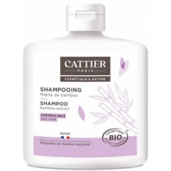 Shampooing à la moëlle de bambou cheveux secs 250ml Cattier moëlle de bambou cheveux secs macadamia Bio santé sénior