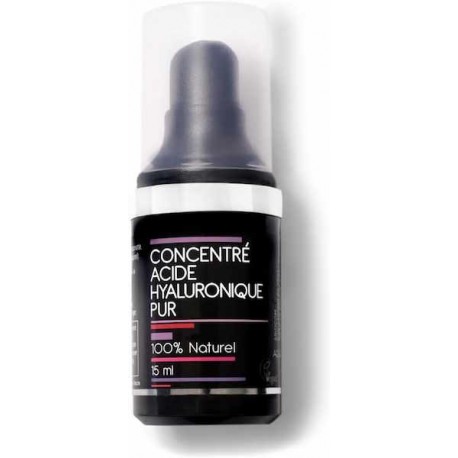 Concentré Acide Hyaluronique Pur Flacon pompe 15ml Aquasilice anti-âge repulpant hydratant Bio santé sénior