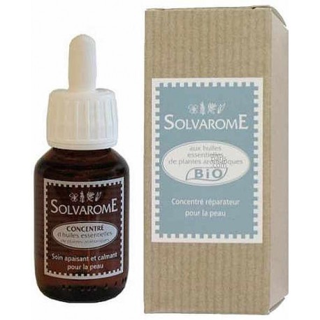Concentré bio 30ml Solvarome Flacon compte gouttes Concentré Solvarome bio Flacon compte gouttes Bio santé sénior