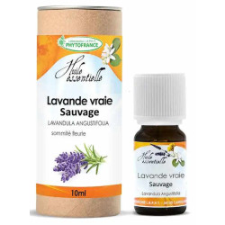 Huile essentielle de Lavande Vraie sauvage 10ml Phytofrance lavande fine lavandula angustifolia bio santé sénior