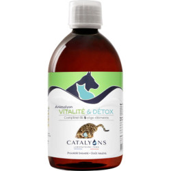 Oligo élément, Animalyon Vitalité et Détox 500ml Catalyons, catalyons, 500 ml,biosantesenior.fr magnésium potassium