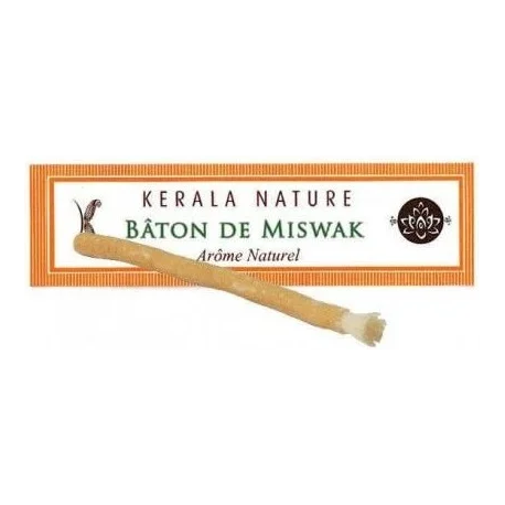 Bâton Miswak 15 cm Kerala