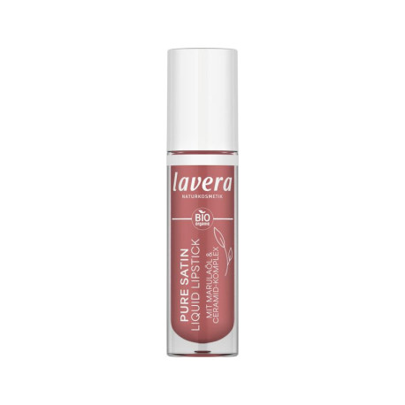 Rouge à lèvres crème éclat 02 Nude petal Lavera maquillage bio Bio santé sénior