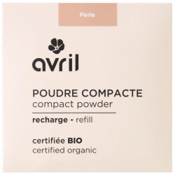 Poudre compacte Perle 11gr Avril cosmétique recharge  - Maquillage bio Bio santé sénior